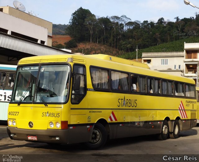 Viação Itapemirim 40227 na cidade de Venda Nova do Imigrante, Espírito Santo, Brasil, por César Ônibus. ID da foto: 2831237.