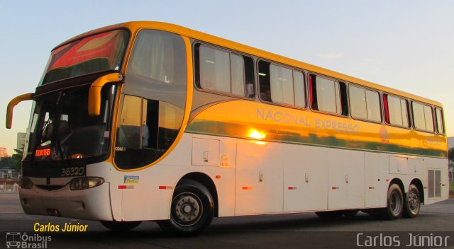 Nacional Expresso 36320 na cidade de Goiânia, Goiás, Brasil, por Carlos Júnior. ID da foto: 2831369.