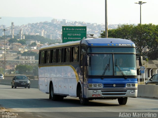 Ônibus Particulares 4764 na cidade de Belo Horizonte, Minas Gerais, Brasil, por Adão Raimundo Marcelino. ID da foto: 2832082.