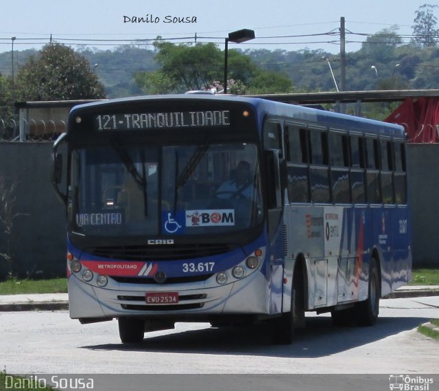 Guarulhos Transportes 33.617 na cidade de Guarulhos, São Paulo, Brasil, por Danilo Souza. Número da foto: #2831765.