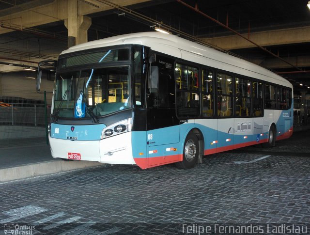 Auto Omnibus Floramar 08 na cidade de Belo Horizonte, Minas Gerais, Brasil, por Felipe Fernandes Ladislau. Número da foto: #2832317.