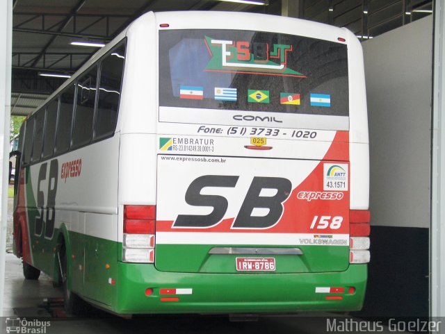 Expresso SB 158 na cidade de Santa Cruz do Sul, Rio Grande do Sul, Brasil, por Matheus Goelzer. Número da foto: #2833813.