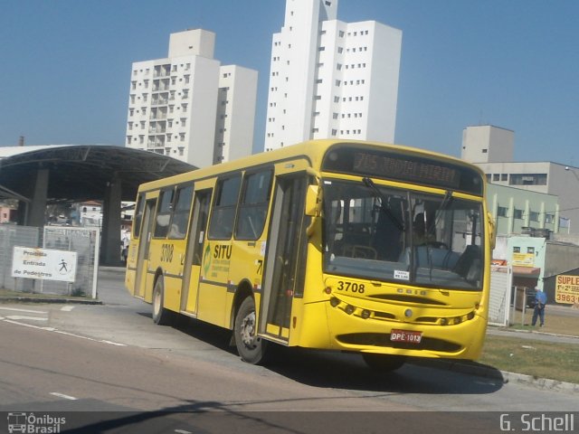 Auto Ônibus Três Irmãos 3708 na cidade de Jundiaí, São Paulo, Brasil, por Gabriel Giacomin de Lima. Número da foto: #2833720.