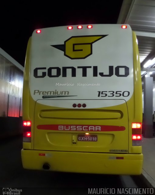 Empresa Gontijo de Transportes 15350 na cidade de Belo Horizonte, Minas Gerais, Brasil, por Maurício Nascimento. Número da foto: #2835255.