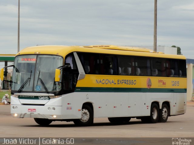 Nacional Expresso 12615 na cidade de Goiânia, Goiás, Brasil, por João Victor. ID da foto: 2833729.