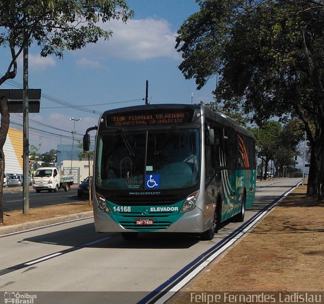 Expresso Unir 14168 na cidade de Belo Horizonte, Minas Gerais, Brasil, por Felipe Fernandes Ladislau. Número da foto: #2834863.
