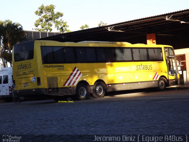 Viação Itapemirim 44075 na cidade de Vitória da Conquista, Bahia, Brasil, por Jerônimo Diniz. ID da foto: 2836171.