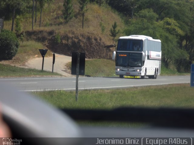 Auto Viação Catarinense 2925 na cidade de Registro, São Paulo, Brasil, por Jerônimo Diniz. ID da foto: 2836187.