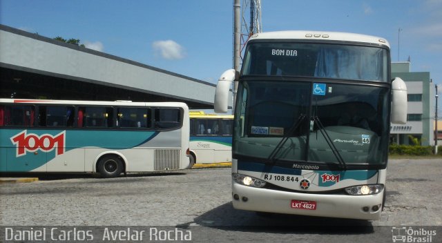 Auto Viação 1001 RJ 108.844 na cidade de Campos dos Goytacazes, Rio de Janeiro, Brasil, por Daniel Carlos  Avelar Rocha. ID da foto: 2835837.