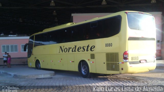Viação Nordeste 8080 na cidade de Mossoró, Rio Grande do Norte, Brasil, por Kaio Lucas Lima de Almeida. Número da foto: #2835679.
