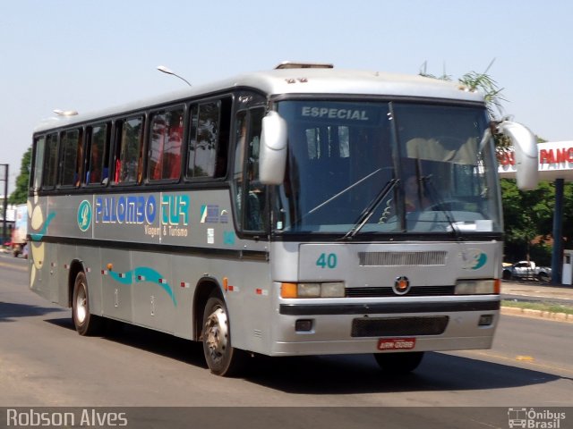 Palombo Tur Transportes 040 na cidade de Paranavaí, Paraná, Brasil, por Robson Alves. Número da foto: #2836529.
