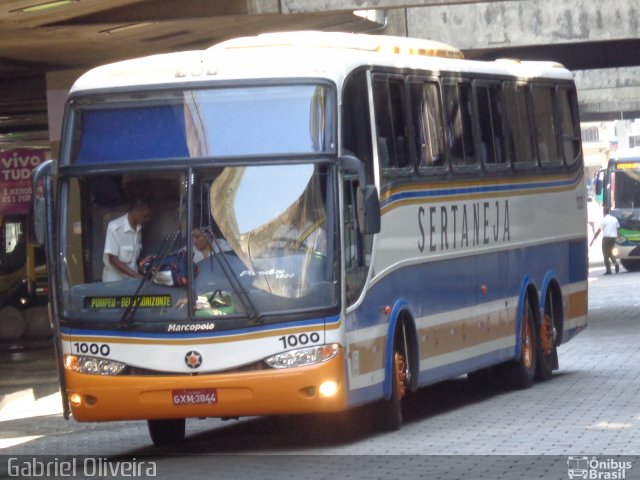 Viação Sertaneja 1000 na cidade de Belo Horizonte, Minas Gerais, Brasil, por Gabriel Oliveira. Número da foto: #2837505.