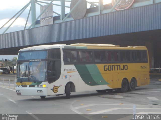 Empresa Gontijo de Transportes 15655 na cidade de Resende, Rio de Janeiro, Brasil, por Junior Almeida. ID da foto: 2838435.