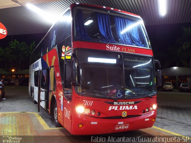 Pluma Conforto e Turismo 7101 na cidade de Guaratinguetá, São Paulo, Brasil, por Fabio Alcantara. Número da foto: #2839238.