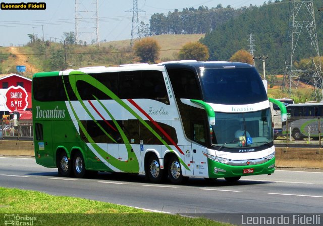 Tocantins Transportes e Turismo 3033 na cidade de Aparecida, São Paulo, Brasil, por Leonardo Fidelli. Número da foto: #2837906.