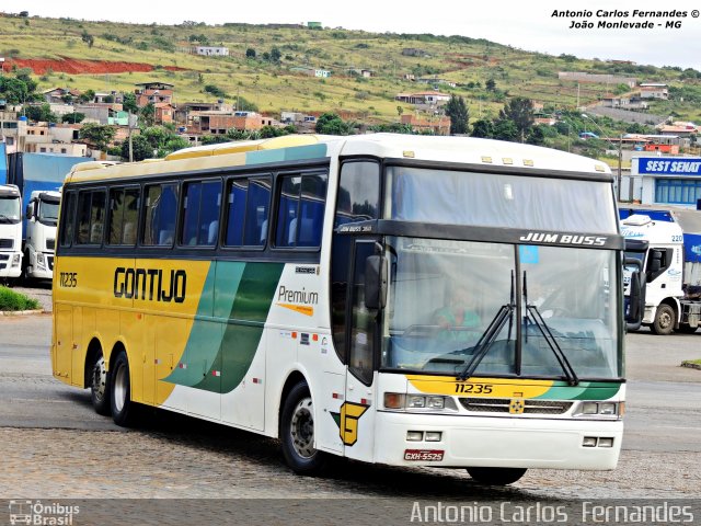 Empresa Gontijo de Transportes 11235 na cidade de João Monlevade, Minas Gerais, Brasil, por Antonio Carlos Fernandes. Número da foto: #2838362.