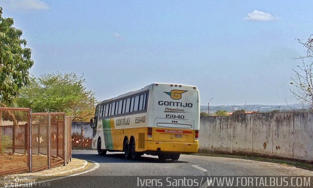 Empresa Gontijo de Transportes 15940 na cidade de Teresina, Piauí, Brasil, por Ivam Santos. Número da foto: #2842136.