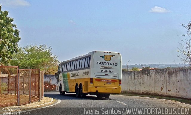 Empresa Gontijo de Transportes 15940 na cidade de Teresina, Piauí, Brasil, por Ivam Santos. ID da foto: 2842136.