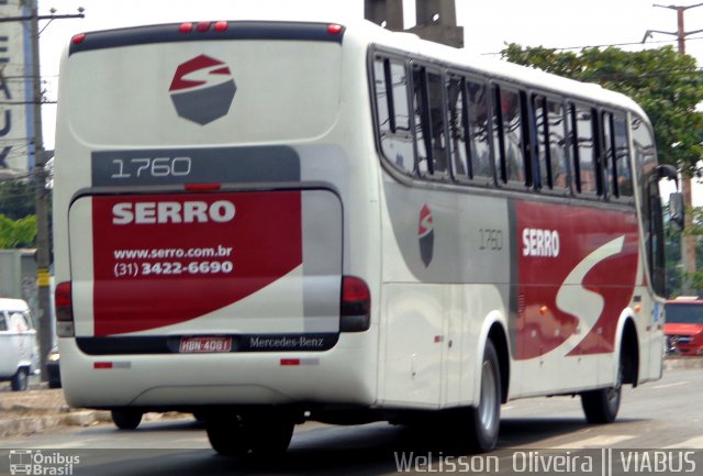 Viação Serro 1760 na cidade de Contagem, Minas Gerais, Brasil, por Welisson  Oliveira. Número da foto: #2841270.
