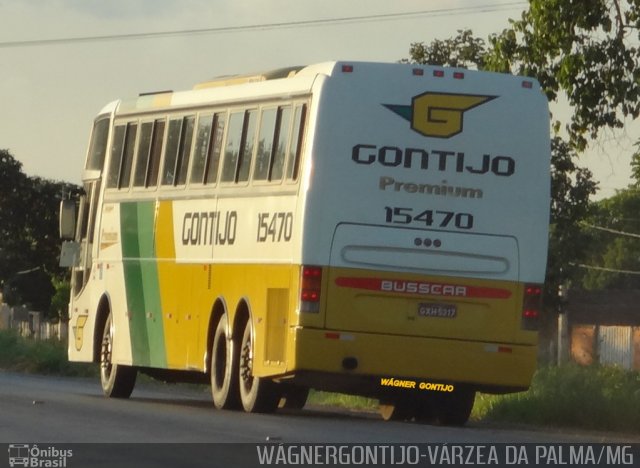 Empresa Gontijo de Transportes 15470 na cidade de Várzea da Palma, Minas Gerais, Brasil, por Wagner Gontijo Várzea da Palma-mg. ID da foto: 2840602.