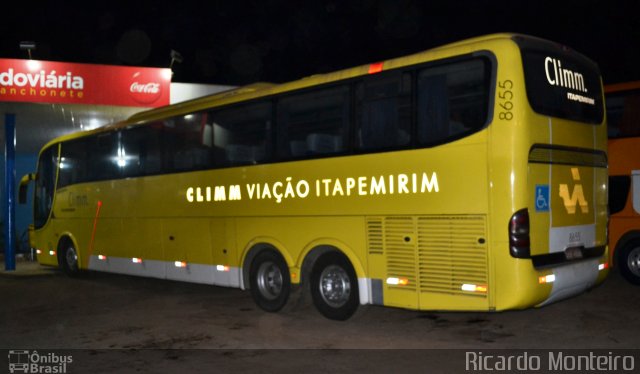 Viação Itapemirim 8655 na cidade de Paracatu, Minas Gerais, Brasil, por Ricardo Silva Monteiro. Número da foto: #2841629.