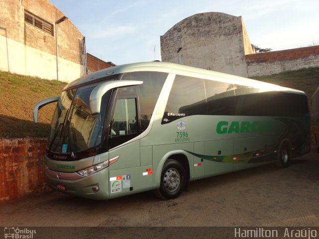 Viação Garcia 7596 na cidade de Bauru, São Paulo, Brasil, por Hamilton  Araújo. Número da foto: #2841775.