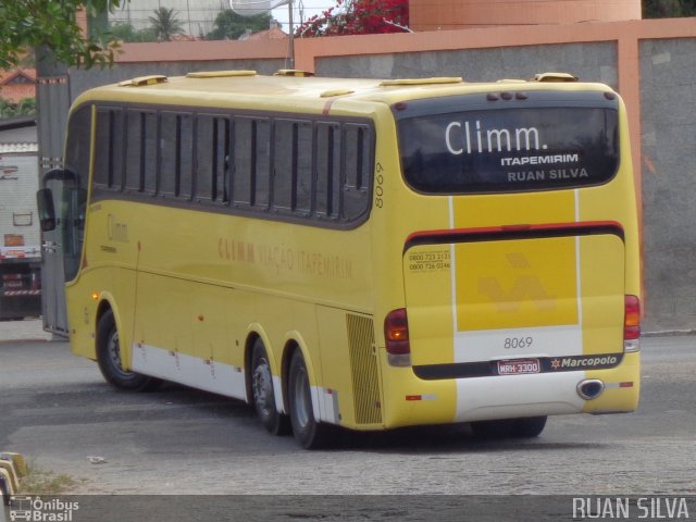 Viação Itapemirim 8069 na cidade de Campina Grande, Paraíba, Brasil, por Ruan Silva. ID da foto: 2840692.