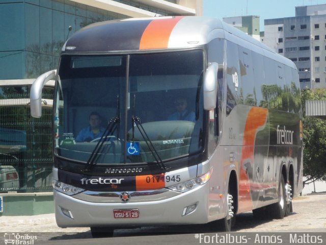 Fretcar 945 na cidade de Fortaleza, Ceará, Brasil, por Amós  Mattos. Número da foto: #2841480.