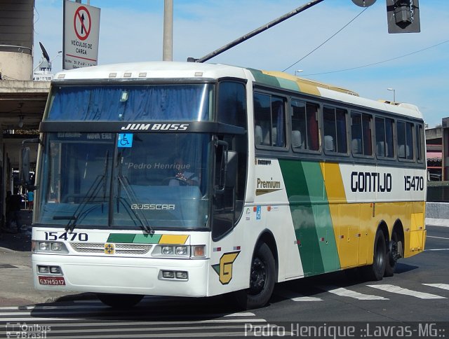 Empresa Gontijo de Transportes 15470 na cidade de Belo Horizonte, Minas Gerais, Brasil, por Pedro Henrique Gumercindo da Silva. ID da foto: 2840734.