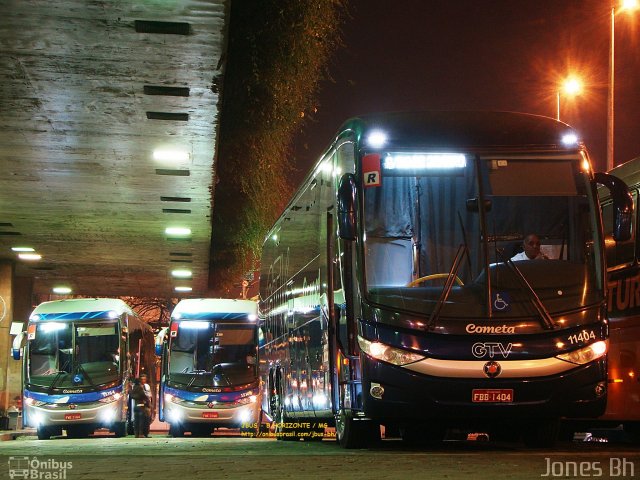 Viação Cometa 11404 na cidade de Belo Horizonte, Minas Gerais, Brasil, por Jones Bh. ID da foto: 2841403.