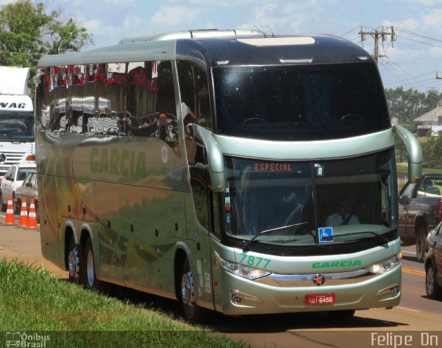 Viação Garcia 7877 na cidade de Cascavel, Paraná, Brasil, por Felipe  Dn. Número da foto: #2841570.