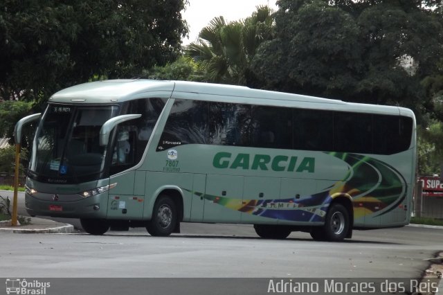 Viação Garcia 7807 na cidade de Bauru, São Paulo, Brasil, por Adriano Moraes dos Reis. Número da foto: #2841305.