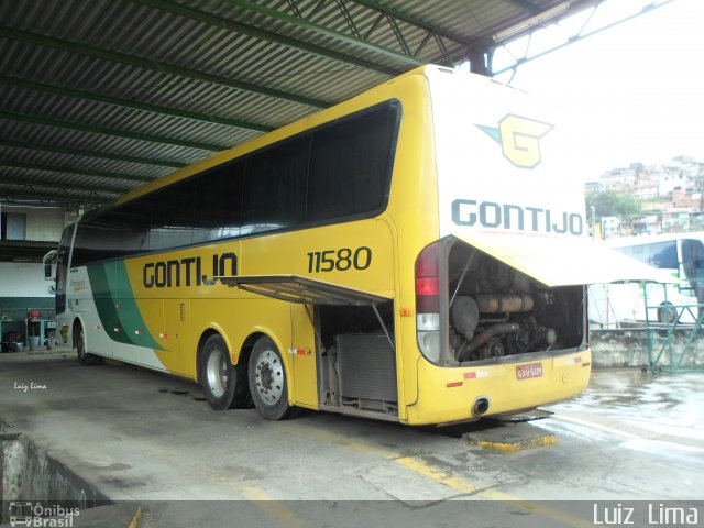 Empresa Gontijo de Transportes 11580 na cidade de Salvador, Bahia, Brasil, por Luiz  Lima. Número da foto: #2842669.