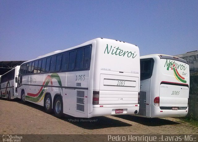 Viação Niterói 1065 na cidade de Lavras, Minas Gerais, Brasil, por Pedro Henrique Gumercindo da Silva. ID da foto: 2844527.