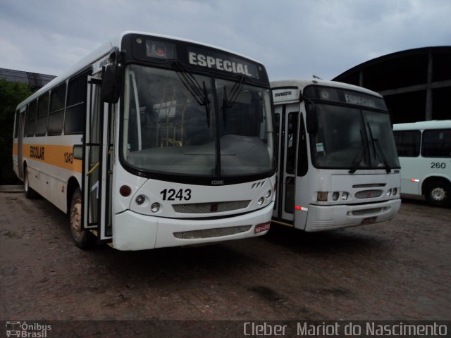 Auto Viação Critur 1243 na cidade de Criciúma, Santa Catarina, Brasil, por Cleber  Mariot do Nascimento. Número da foto: #2844158.
