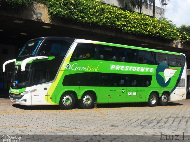 Viação Presidente 12118 na cidade de Belo Horizonte, Minas Gerais, Brasil, por Luiz Fernando. ID da foto: 2843331.