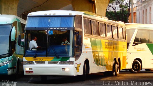 Empresa Gontijo de Transportes 15420 na cidade de Belo Horizonte, Minas Gerais, Brasil, por João Victor Marques. ID da foto: 2846362.