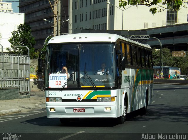 Expresso Serra Branca 2700 na cidade de Belo Horizonte, Minas Gerais, Brasil, por Adão Raimundo Marcelino. Número da foto: #2846520.