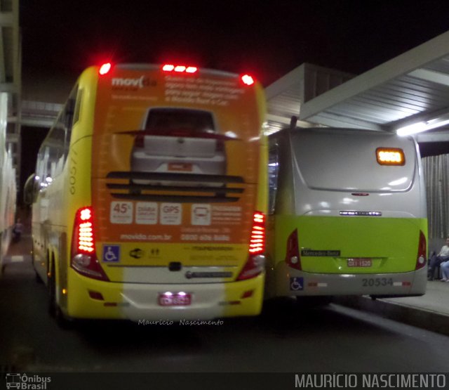 Viação Itapemirim 60577 na cidade de Belo Horizonte, Minas Gerais, Brasil, por Maurício Nascimento. Número da foto: #2846695.