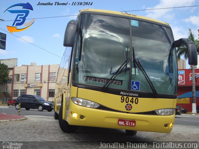Viação Nordeste 9040 na cidade de Fortaleza, Ceará, Brasil, por Jonatha Thomé. Número da foto: #2847209.