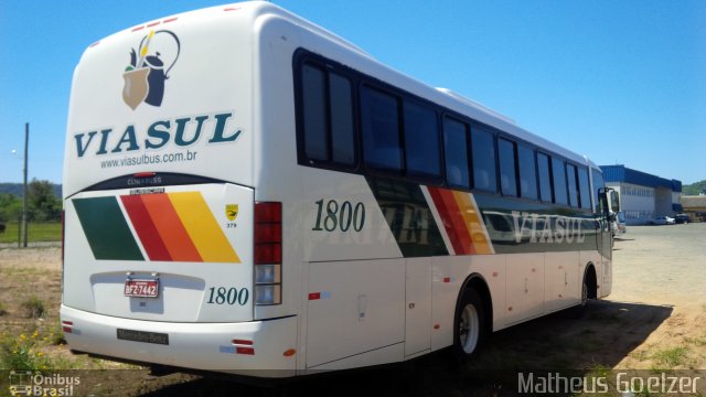 Viasul - Auto Viação Venâncio Aires 1800 na cidade de Santa Cruz do Sul, Rio Grande do Sul, Brasil, por Matheus Goelzer. Número da foto: #2848272.