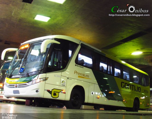 Empresa Gontijo de Transportes 7030 na cidade de Belo Horizonte, Minas Gerais, Brasil, por César Ônibus. Número da foto: #2846802.