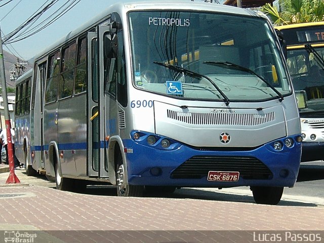 Turb Petrópolis > Turp -Transporte Urbano de Petrópolis 6900 na cidade de Petrópolis, Rio de Janeiro, Brasil, por Lucas Passos. Número da foto: #2847353.