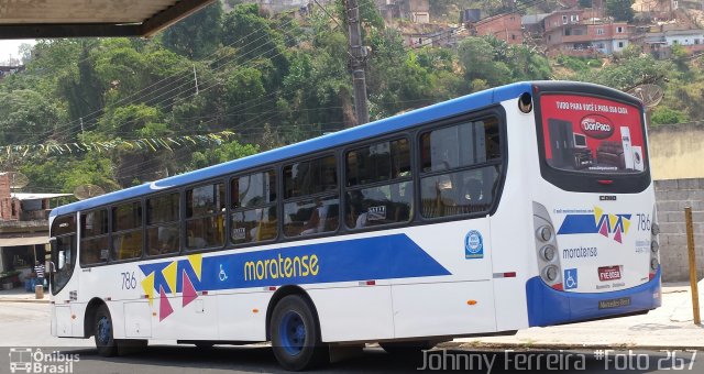 Auto Ônibus Moratense 786 na cidade de Francisco Morato, São Paulo, Brasil, por Johnny Ferreira. ID da foto: 2849558.