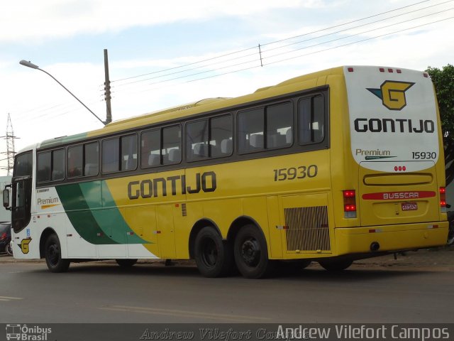 Empresa Gontijo de Transportes 15930 na cidade de Pirapora, Minas Gerais, Brasil, por Andrew Campos. ID da foto: 2850562.