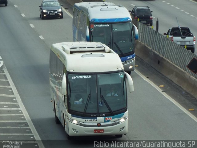 Auto Viação 1001 RJ 108.858 na cidade de Aparecida, São Paulo, Brasil, por Fabio Alcantara. Número da foto: #2850854.