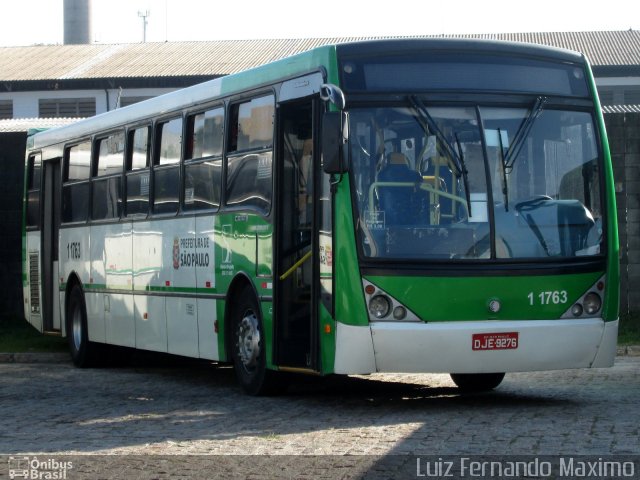 Viação Santa Brígida 1 1763 na cidade de São Paulo, São Paulo, Brasil, por Luiz Fernando Maximo. ID da foto: 2850766.