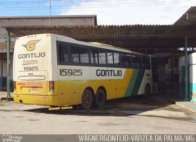 Empresa Gontijo de Transportes 15925 na cidade de Várzea da Palma, Minas Gerais, Brasil, por Wagner Gontijo Várzea da Palma-mg. ID da foto: 2849230.