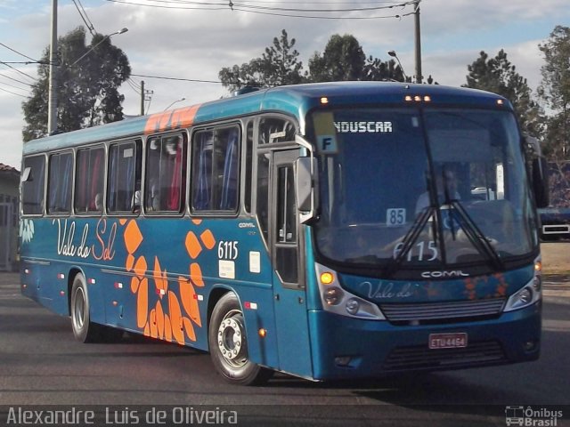 Transportadora Vale do Sol 6115 na cidade de Botucatu, São Paulo, Brasil, por Alexandre  Luis de Oliveira. ID da foto: 2849910.