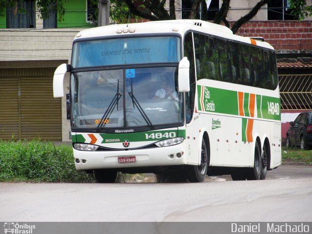 Cia. São Geraldo de Viação 14840 na cidade de Ilhéus, Bahia, Brasil, por Daniel  Machado. Número da foto: #2812404.